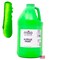 milo Fluorescent Green Neon Acrylic Paint | 64 oz Bottle Half Gallon | Glows UV in Black Light | Non-Toxic Made in USA | Bulk Art Paint for Party, Student, Classroom, Artist